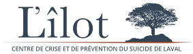logo l'ilot - centre de crise et de prévention du suicide